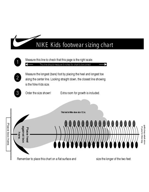 nike kids maat 35 5|Kids' Footwear Size Chart. Nike.com.